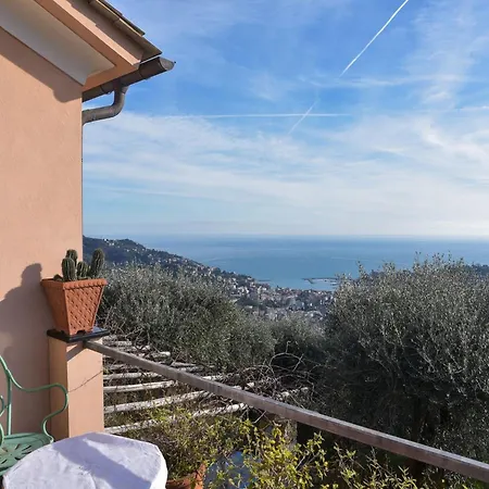 Villa In Rapallo With Sea View And Olive Yards, Cleaning Included Rapallo