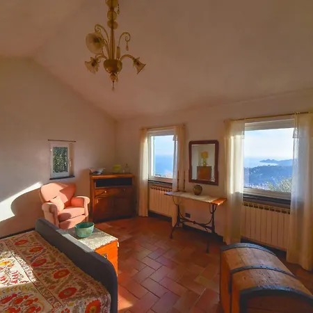 Villa In Rapallo With Sea View And Olive Yards, Cleaning Included Rapallo